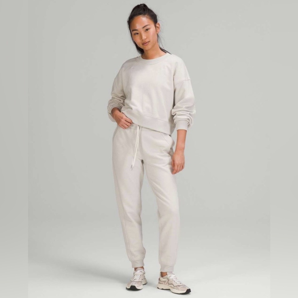 Lululemon | Scuba High-Rise Jogger | Sparkle | White Opal | Women’s Size 6